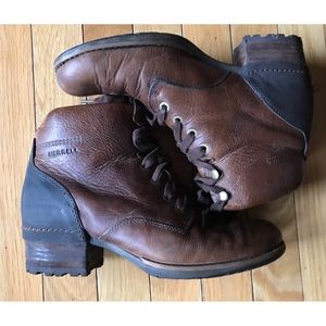 Womens Merrell Shiloh Leather Boots Size 8.5